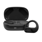 JBL Endurance Peak II - Black - Waterproof true wireless sport earbuds - Hero